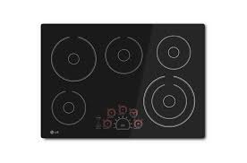 LG - 30'' Electric Cooktop - LCE3010SB