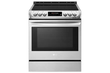Load image into Gallery viewer, LG - 6.3 Cu.Ft Slide-In Induction Cooktop Pro Bake Convection Range - LSE4616ST
