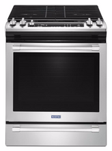 Load image into Gallery viewer, Maytag - 30 Inch Slide-In 5-Burner Gas Range With True Convection - MGS8800FZ

