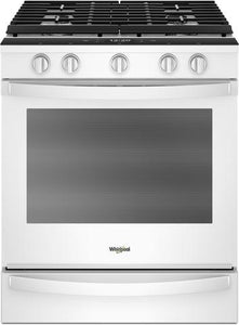 Whirlpool-30 Inch Front-Control Gas Stove With True Convection - WEG750