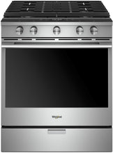 Load image into Gallery viewer, Whirlpool - 5.8 cu. ft. Smart Front Control Gas Range with EZ-2-Lift™ Hinged Cast-Iron Grates - WEGA25H0
