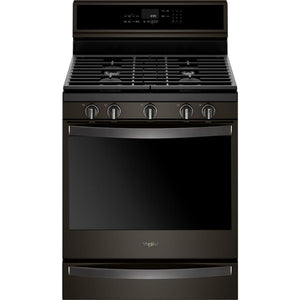 Whirlpool - 5.8 Cu. Ft. Smart Freestanding Gas Range with EZ-2-Lift™ Grates - WFG975