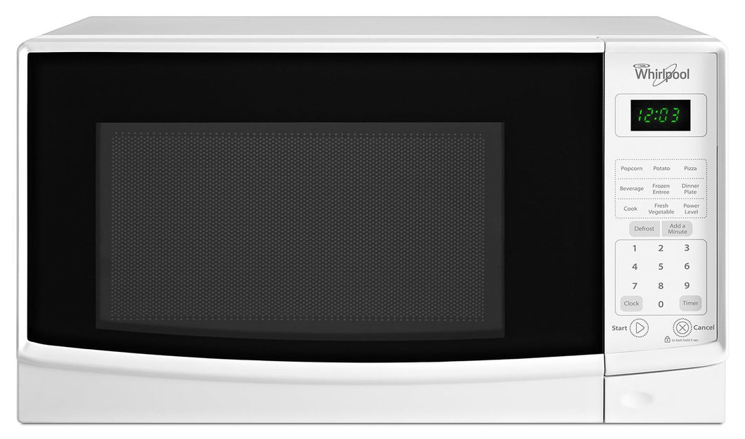 Whirlpool - 0.7 cu. ft. Countertop Microwave with Electronic Touch Controls - WMC10007