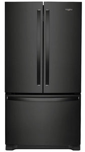 Whirlpool - 25 Cu. Ft. French Door Refrigerator with Interior Water Dispenser - WRF535