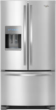 Load image into Gallery viewer, Whirlpool - 25 Cu. Ft. French Door Fridge With Exterior Dispenser - WRF555
