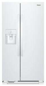 Whirlpool - 33-inch Wide Side-by-Side Refrigerator - 21 cu. ft. - WRS321