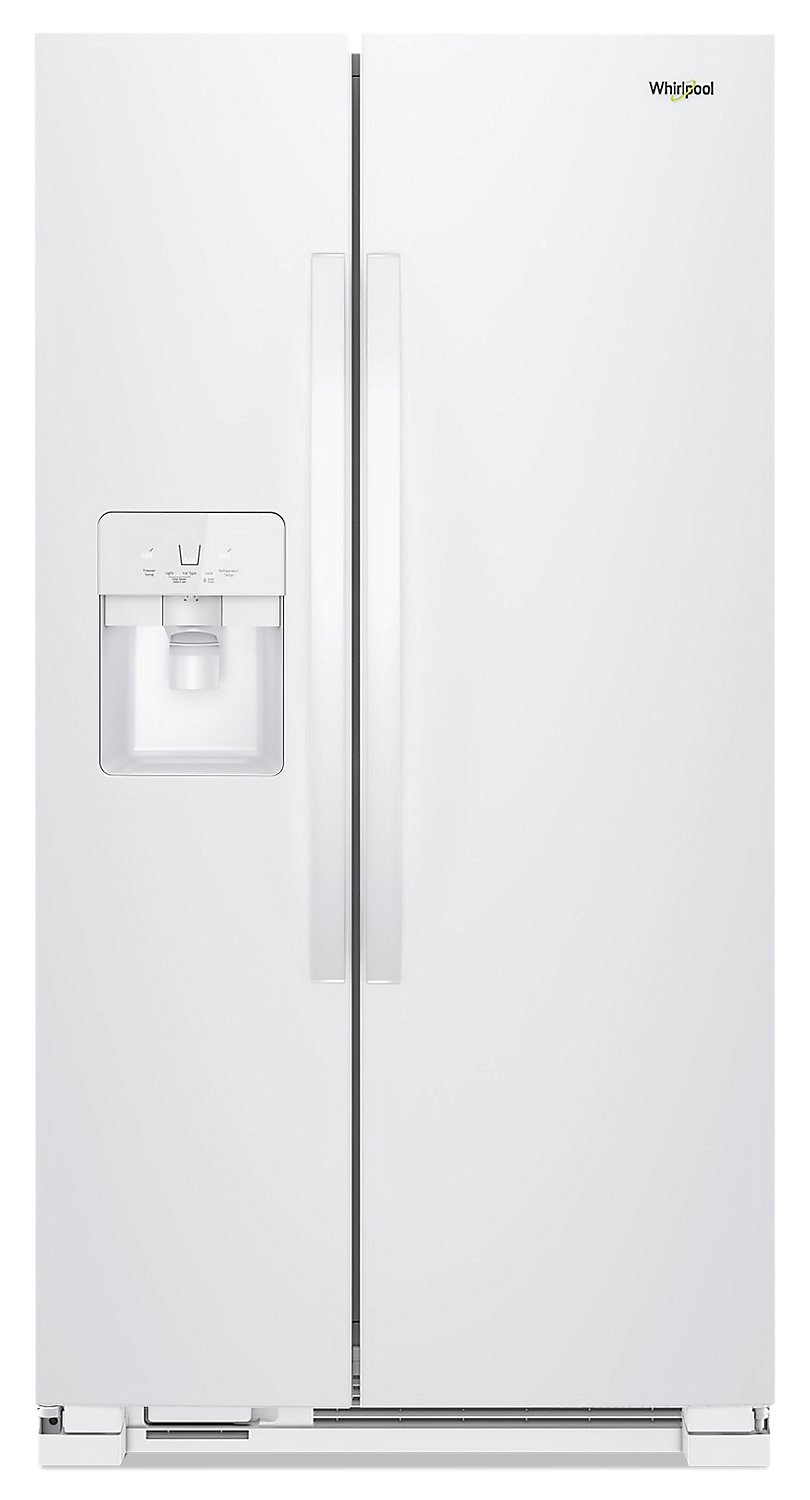 Whirlpool - 33-inch Wide Side-by-Side Refrigerator - 21 cu. ft. - WRS321