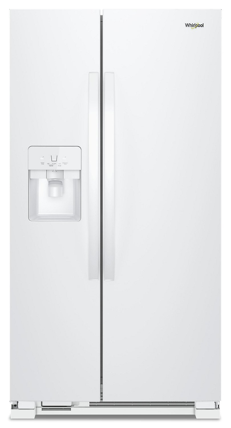 Whirlpool - 36-inch Wide Side-by-Side Refrigerator - 25 cu. ft. - WRS325