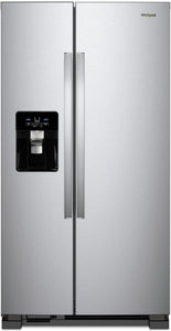 Whirlpool - 36-inch Wide Side-by-Side Refrigerator - 25 cu. ft. - WRS325
