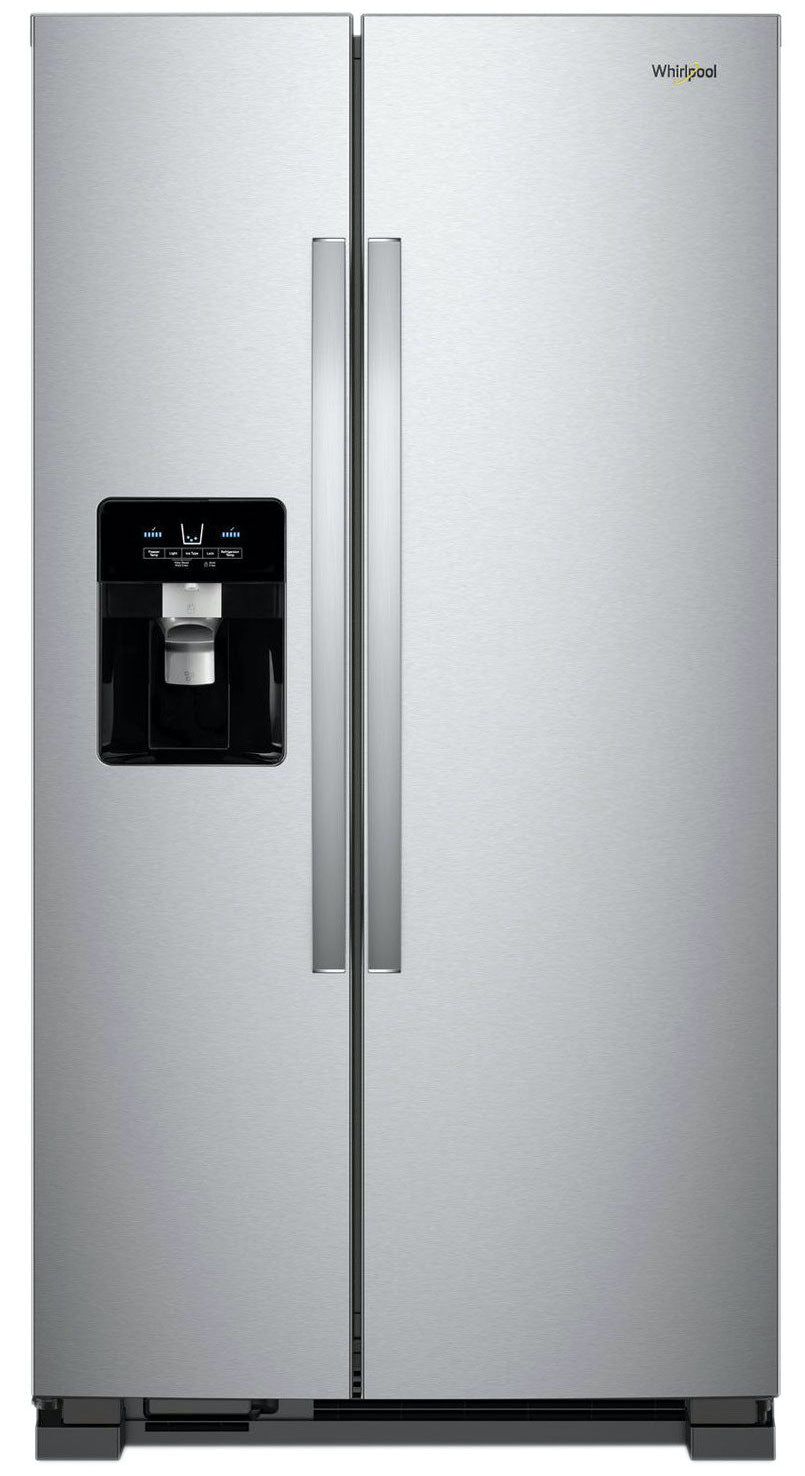 Whirlpool - 33-inch Wide Side-by-Side Refrigerator - 21 cu. ft. - WRS331