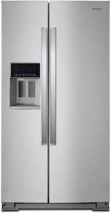 Whirlpool - 36-inch Wide Counter Depth Side-by-Side Refrigerator - 21 cu. ft. - WRS571