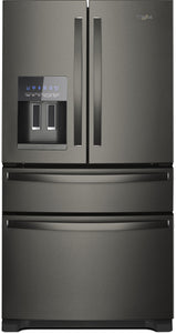 Whirlpool - 24 Cu. Ft. 4-Door French Door Refrigerator - WRX735S