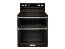 Load image into Gallery viewer, KitchenAid-30 Inches 5 Element Electric Double Oven Convection Range - YKFED500
