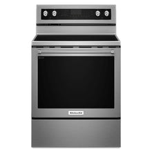 Load image into Gallery viewer, KitchenAid-30 Inches 5 Element Electric Convection Range - YKFEG500
