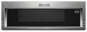 KitchenAid - 1000-Watt Low Profile Microwave Hood Combination - YKMLS311