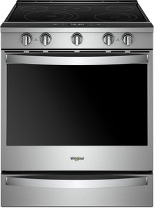 Whirlpool - 30 Inch Front Control Slide In Range With True Convection - YWEE750