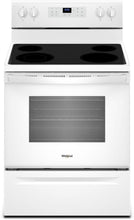 Load image into Gallery viewer, Whirlpool 5.3 cu. ft. guided Electric Freestanding Range with True Convection Cooking - YWFE521
