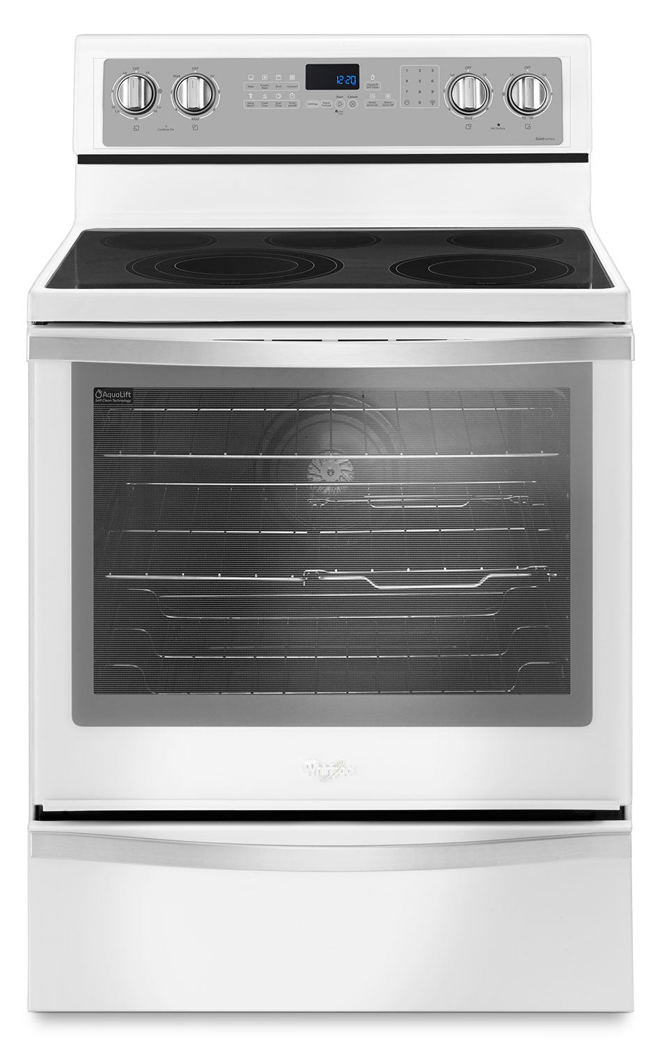 Whirlpool 6.4 Cu. Ft. Freestanding Electric Range with True Convection - YWFE745