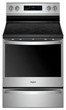 Load image into Gallery viewer, Whirlpool 6.4 Cu. Ft. Smart Freestanding Electric Range with Frozen Bake™ Technology - YWFE975
