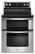 Load image into Gallery viewer, Whirlpool - 30 Inch Double Oven Electric Range With True Convection Cooking - YWGE745C0FS
