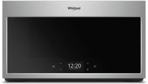 Whirlpool - 30” OTR Microwave Hood Combo With True Convection - YWMHA9019